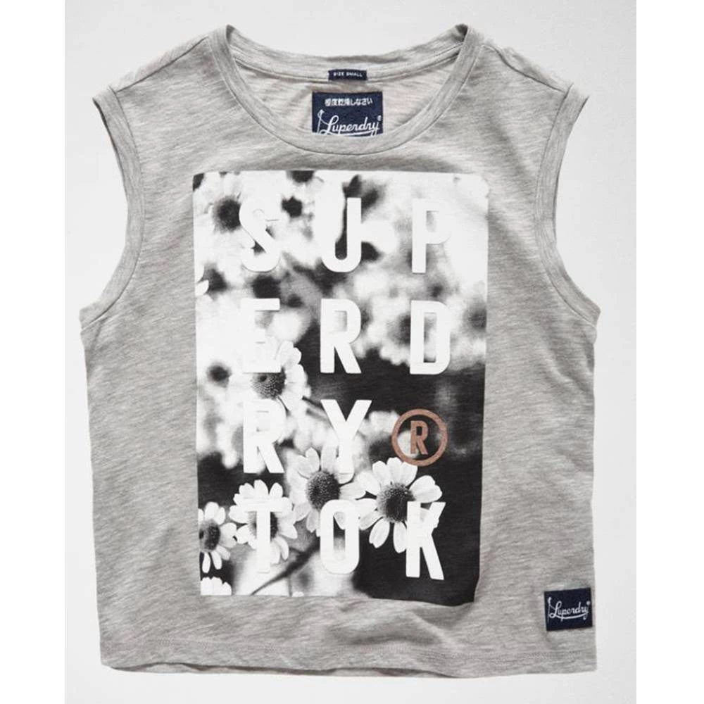 Superdry Photographic Daisy Vest Tee Tees & Tanks 5 Superdry Photographic Daisy Vest Tee Tees & Tanks