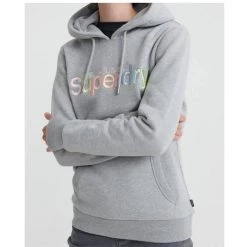 Superdry CLASSIC RAINBOW EMB ENTRY HOOD