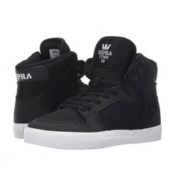 Supra Kids Black Vaiders Kid's Footwear