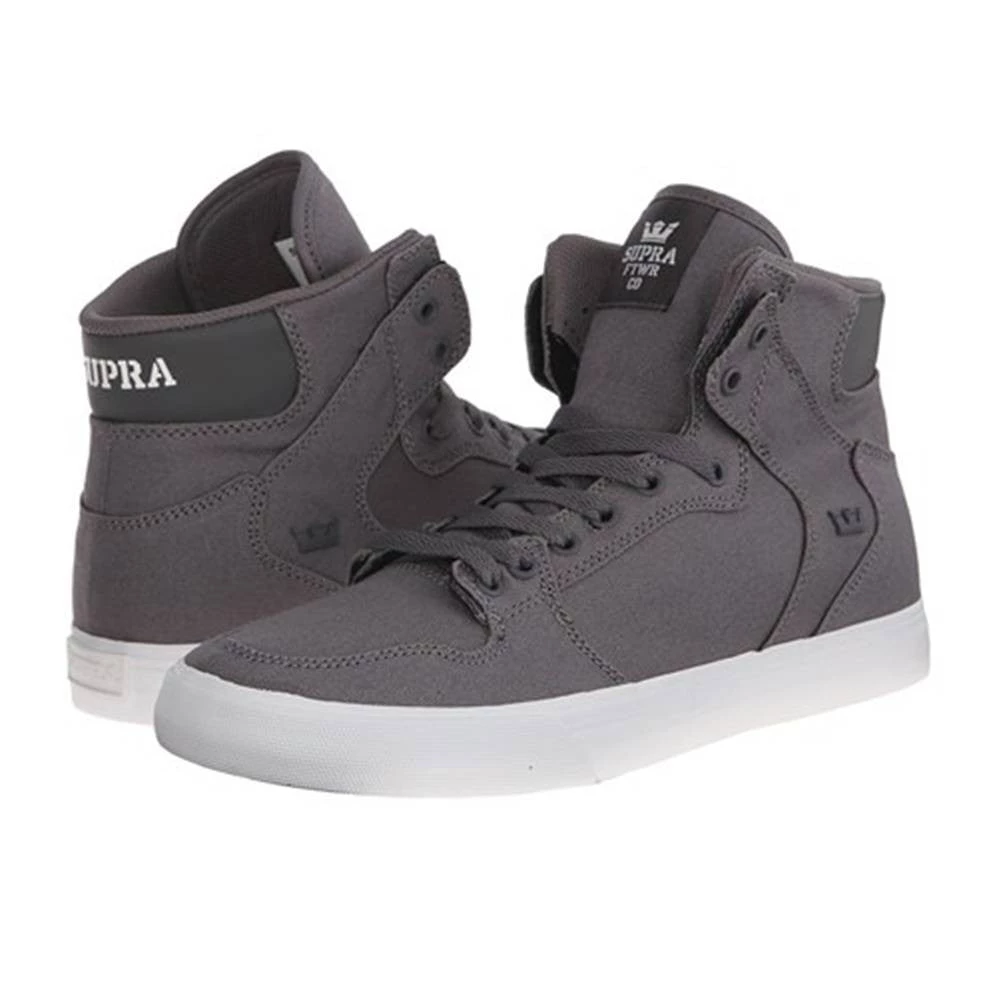 Supra Charcoal Vaider D Hightop Shoes 3 Supra Charcoal Vaider D Hightop Shoes
