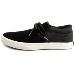 Men's Footwear Supra Cuba Black Lowtop Shoes