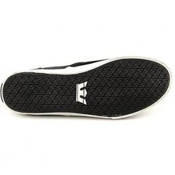 Men's Footwear Supra Cuba Black Lowtop Shoes