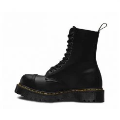 Dr.Martens Footwear Dr. Martens 8761 BxB 10-Eye Fashion Steel Toe Leather Boot For Men And Women Black