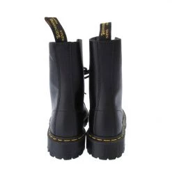 Dr.Martens Footwear Dr. Martens 8761 BxB 10-Eye Fashion Steel Toe Leather Boot For Men And Women Black