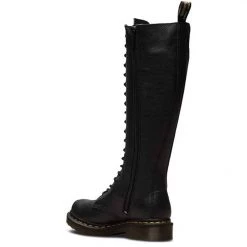 Dr.Martens Dr. Martens Women’s 1B60 20-Eye Lace Up Knee High Leather Boot Black