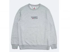 Tommy Hilfiger Men TOMMY BART SWEATSHIRT GREY HEATHER