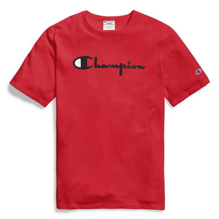 T-shirts HERITAGE SHORT LEEVE T-SHIRT WITH CHAMPION LOGO RED 3 T-shirts HERITAGE SHORT LEEVE T-SHIRT WITH CHAMPION LOGO RED