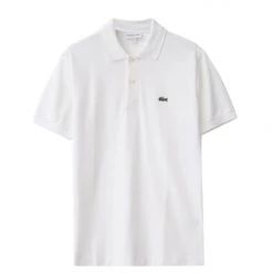 Lacoste Men's Classic Polo White Button Ups & Polos