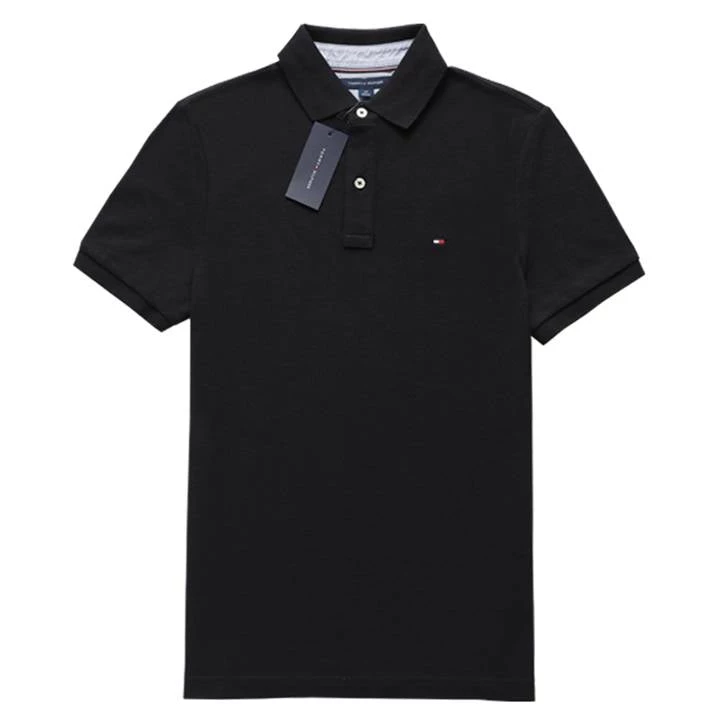 TOMMY HILFIGER IVY POLO CF BLACK 3 TOMMY HILFIGER IVY POLO CF BLACK