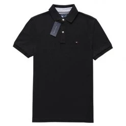 Men TOMMY HILFIGER IVY POLO CLF BLACK
