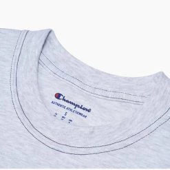CHAMPION CLASSIC CONTRAST STITCH TEE GREY T-shirts