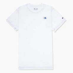 T-shirts CHAMPION CLASSIC CONTRAST STITCH TEE WHITE