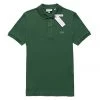 Lacoste Men's Slim Fit Polo Green Button Ups & Polos