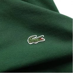 Lacoste Men's Slim Fit Polo Green Button Ups & Polos