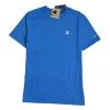 Champion HERITAGE SHORT LEEVE T-SHIRT WITH C LOGO BLUE 1 Champion HERITAGE SHORT LEEVE T-SHIRT WITH C LOGO BLUE