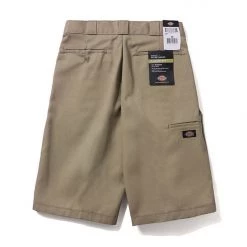 Dickies Solid Work Shorts 42283 Khaki Work Wear