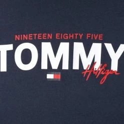 TOMMY HILFIGER MEN'S CREW NECK TEE DARK NAVY