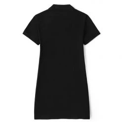 Lacoste Women's Stretch Slim Fit Polo Dress Black
