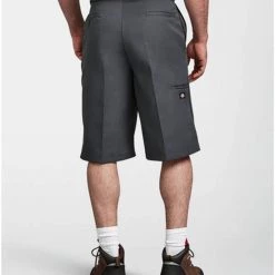 Work Wear Dickies Solid Work Shorts 42283 Charcoal Gray