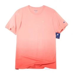 T-shirts CHAMPION CLASSIC OMBRE T-SHIRT RED