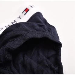 Tommy Hilfiger Men's Underwear, Cotton Brief 4-Pack Black