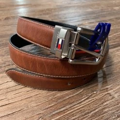 Tommy Hifiger Tommy Hilfiger Men's Reversible Belt Black/Brown