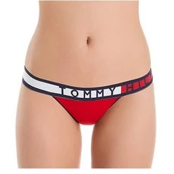 TOMMY HILFIGER Women’s Sport SEAMLESS THONG Sleek Silhouette Without Seams Underwear