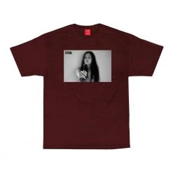 VISUAL Joint Maroon Tee T-shirts