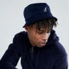 Kangol Hats Kangol WASHED BUCKET Hat Lightweight Summer Hat Navy