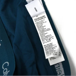 Underwear Calvin Klein Men's Cotton Stretch Hip Briefs 3-Pack NU2661 Black With Color Band Red