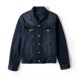 Calvin Klein Jeans Calvin Klein Men's Trucker Slim Jacket Vintage Black With Black Label Hoodies