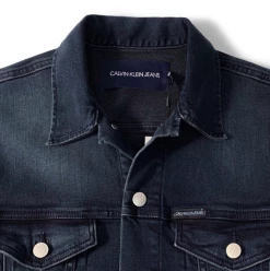 Calvin Klein Jeans Calvin Klein Men's Trucker Slim Jacket Vintage Black With Black Label Hoodies