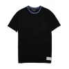 Calvin Klein Jeans Mens Ringer Basic T-Shirt Black 2 Calvin Klein Jeans Mens Ringer Basic T-Shirt Black