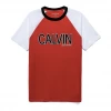 Calvin Klein Jeans Athletic Logo Tee Red 2 Calvin Klein Jeans Athletic Logo Tee Red