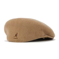 Kangol Wool 504 Caps Modern Classic 100% Seamless Wool DARK FLANNEL Kangol Hats